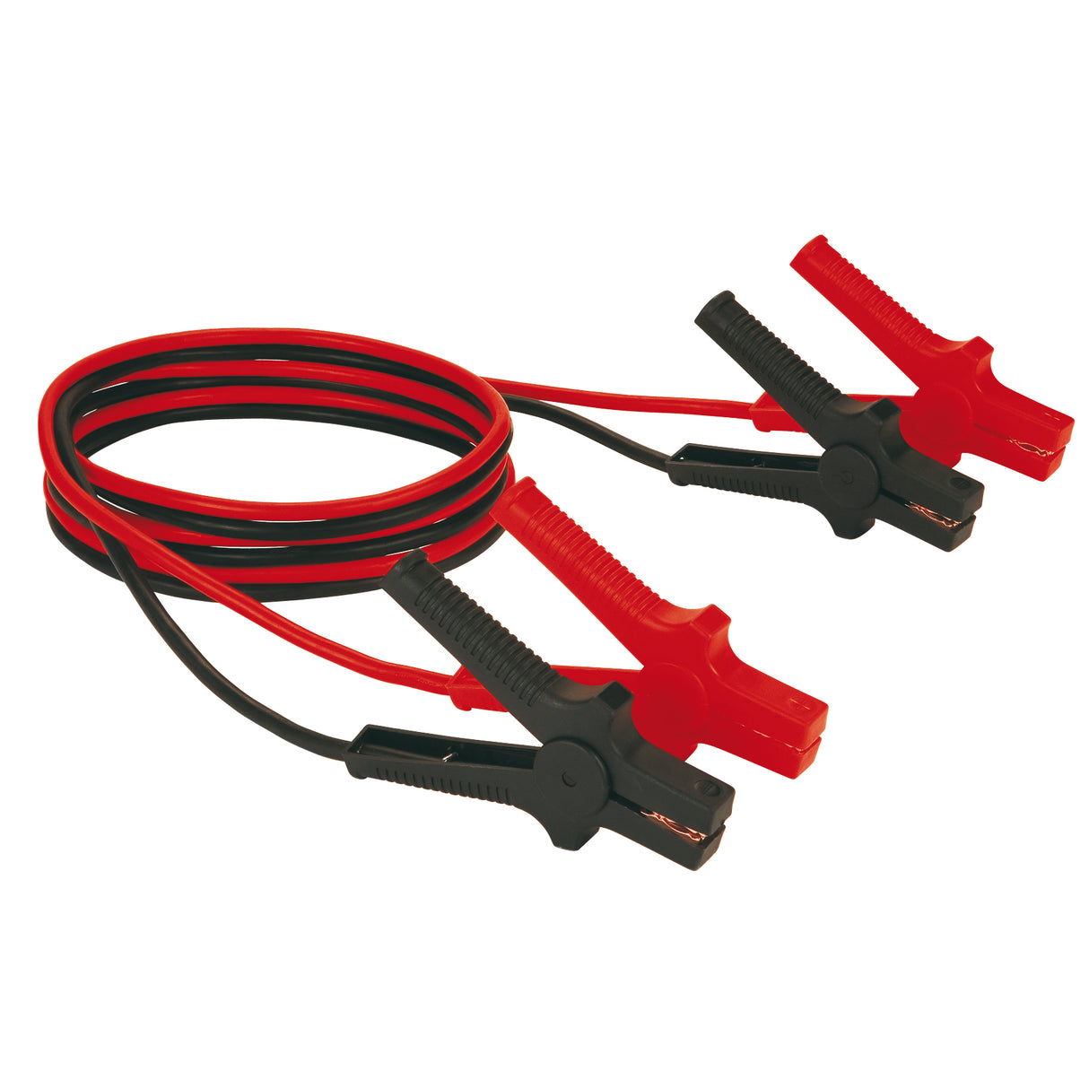 Cablu de pornire Einhell BT-BO 25/1 A pentru motoare pe benzina sau diesel 4 cleme de poli complet izolate intr-o geanta practica de transport