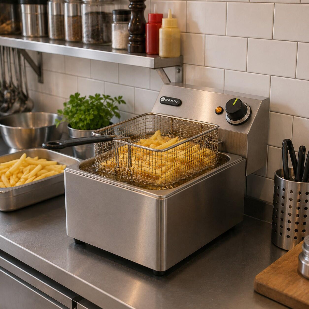 Friteuza Kitchen Line 6 litri, 265x430x(H)290, 230v  3300w