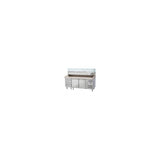 Masa pizza profesionala, cu 2 usi 7 sertare 280 L inox, ARKTIC by Hendi interval temperatura -2/+8 gr C 250 W 2020x800x(H)875 mm
