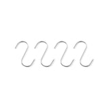 Carlige macelarie, inox, set de 4 bucati, 130x5 mm, Hendi