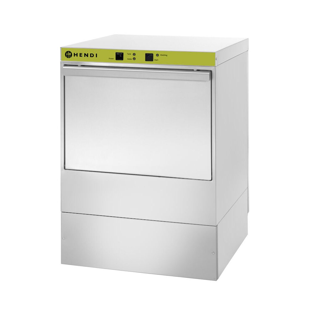 Masina profesionala de spalat vase HENDI Smart, 6600 W 570x600 (370) x (H) 830 mm Inox