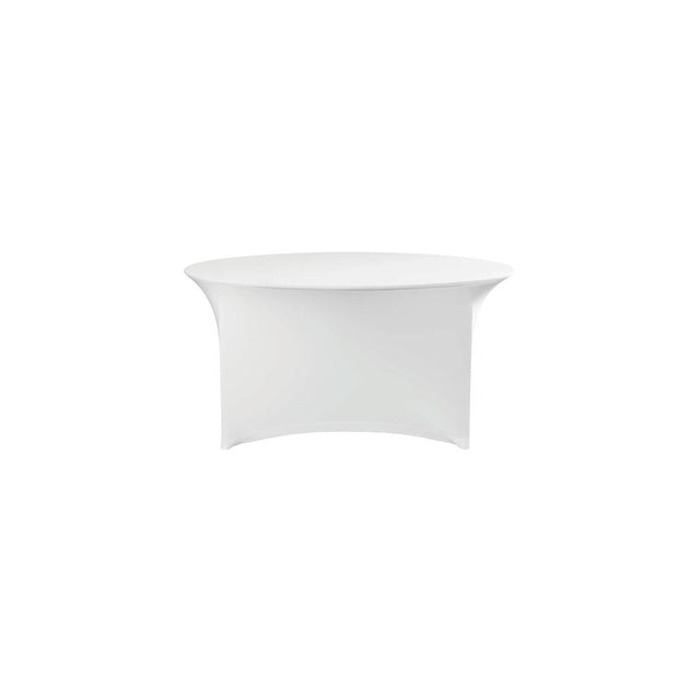 Fata de masa Symposium, rotunda, Alb, 1800x(H)760 mm Hendi