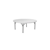 Masa pliabila pentru bucatarie sau bufet, Ø1800x(H)740 mm, Hendi