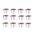 Set 12 boluri pentru sos Hendi Inox 45 ml 62x(H)24 mm