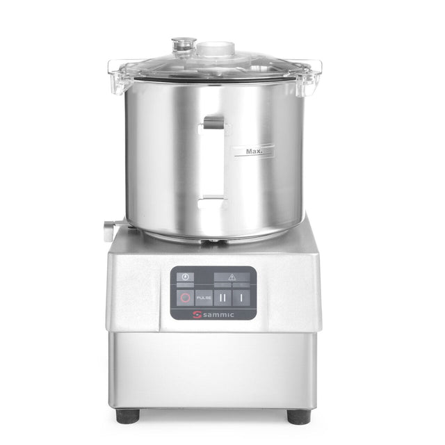 Taietor electric profesional pentru legume, SAMMIC K-82, 2 viteze 1500/3000 rpm, putere 900-1500W, capacitate 8 litri