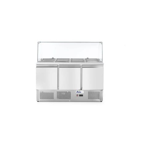 Masa rece cu 3 usi profesionala, inox, ARKTIC by Hendi interval temperatura -2/+8 gr C, 310 W 1365x700x(H)1300 mm