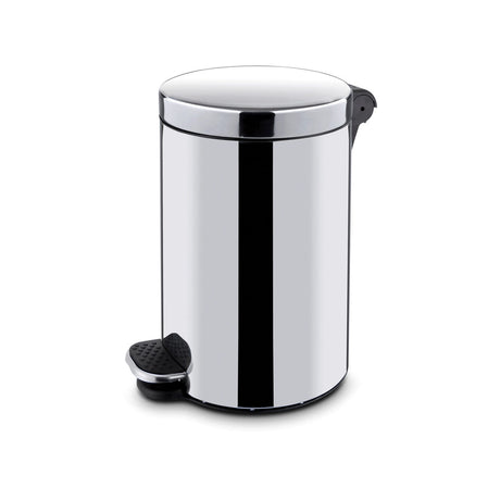Cos de gunoi rotund cu pedala, inox, 20L, ø300x(H)440mm