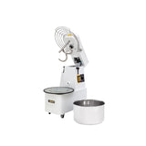 Malaxor profesional spirala cu vas detasabil 2 viteze echipat cu roti pivotante vas, capac si spirala din inox 18/10 Hendi 32 litri 1100 W, capacitate maxima incarcare 25 Kg, 424x735x(H)810 mm
