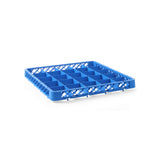 Cos universal pentru masina de spalat vase polietilena, Albastru Hendi 36 compartimente 500x500x(H)45 mm