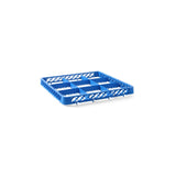 Cos universal pentru masina de spalat vase, polietilena Hendi, Albastru 500x500x(H)45 mm