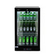 Vitrina frigorifica de prezentare interval temp. 2/10 C, 150 W, corp inox, ARKTIC by Hendi, 500x500x(H)900 mm 103 Litri, Clasa energetica D