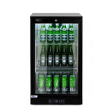 Vitrina frigorifica de prezentare interval temp. 2/10 C, 150 W, corp inox, ARKTIC by Hendi, 500x500x(H)900 mm 103 Litri, Clasa energetica D