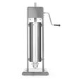 Aparat profesional pentru umplut carnati, HENDI Smart, 7 lt, sistem umplere cu 2 viteze, inclus set 3 palnii, 30x34x(H)83 cm