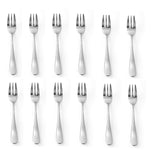 Set 12 x furculite desert (L) 136 mm, inox, Hendi Profi Line