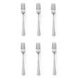 Set 6 furculite din inox, (L) 197 mm, finisaj oglinda, Hendi Kitchen Line