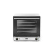 Cuptor convectie Hendi H90, 4 tavi 438x315 mm incluse, 2 elemente incalzire, 2 ventilatoare, termostat reglabil 50-300 gr C, timer 0-120 min, 2670 W,595x624x(H)572mm