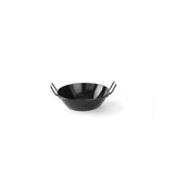 Tigaie adanca paella cu 2 manere, otel emailat, 20,5 cm diametru x 5,7 cm inaltime , Hendi, potrivita si pentru servire