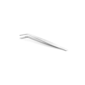 Penseta cu varf curbat, (L)305 mm, inox, pentru dezosare peste / manevrare produse fierbinti / decorare, Hendi