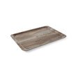Tava servire 24x35 cm, din melamina cu aspect de lemn stejar inchis, Hendi