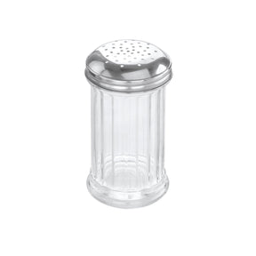 Set 6 dispensere/dozatoare pentru zahar pudra, sticla/inox, Hendi, 335 ml