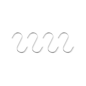 Set 4 x carlige macelarie, inox, 150x6 mm, Hendi