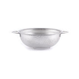 Colander Hendi, otel inoxidabil, cu baza si 2 manere, perforat, 235x(H)85 mm