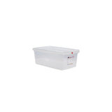 Cutie depozitare cu capac, 28 lt, Gastronorm GN1/1, marcaj HACCP, Hendi, polipropilena, 53x32.5x20 cm