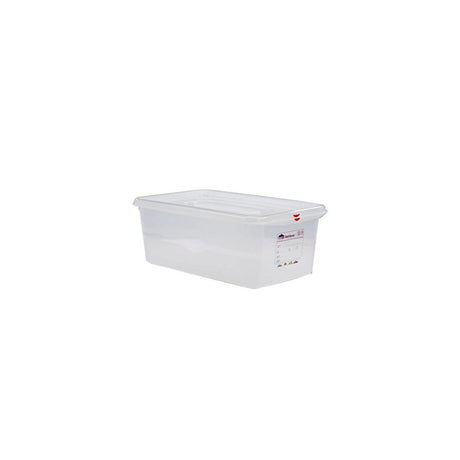 Cutie depozitare cu capac, 28 lt, Gastronorm GN1/1, marcaj HACCP, Hendi, polipropilena, 53x32.5x20 cm