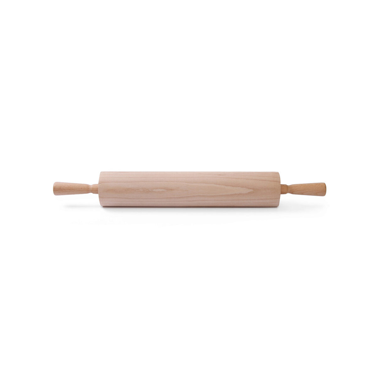 Sucitor din lemn - cu rulmenti cu bile, lungime 398 mm, lungime cu manere 670 mm, diametru  100 mm