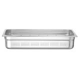 Tava Hendi perforata Gastronorm GN 1/1 100 mm 13.2 litri, gama Profi Line, otel inoxidabil