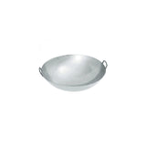 Tigaie Wok mare, diametru 70 cm x inaltime 23.5 cm, din tabla de otel 1.5 mm grosime, cu 2 manere