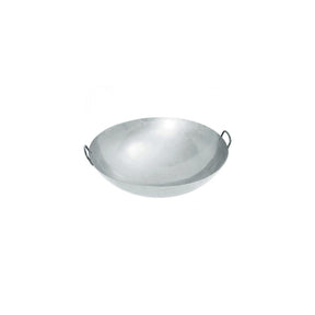 Tigaie Wok mare, diametru 70 cm x inaltime 23.5 cm, din tabla de otel 1.5 mm grosime, cu 2 manere