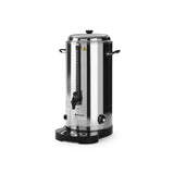 Percolator  Hendi bauturi calde cu pereti dubli 9 litri, 2400 W, termostat, temperatura, ajustabila pana la 100 C, Inox, robinet anti-picurare