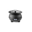 Incalzitor supa, electric, 450 W, 8 litri, izoltat termic, vas supa din inox 18/8, vas apa din aluminiu, termostat reglabil, panou digital, alarma nivel scazut de apa, 370x(H)300 mm