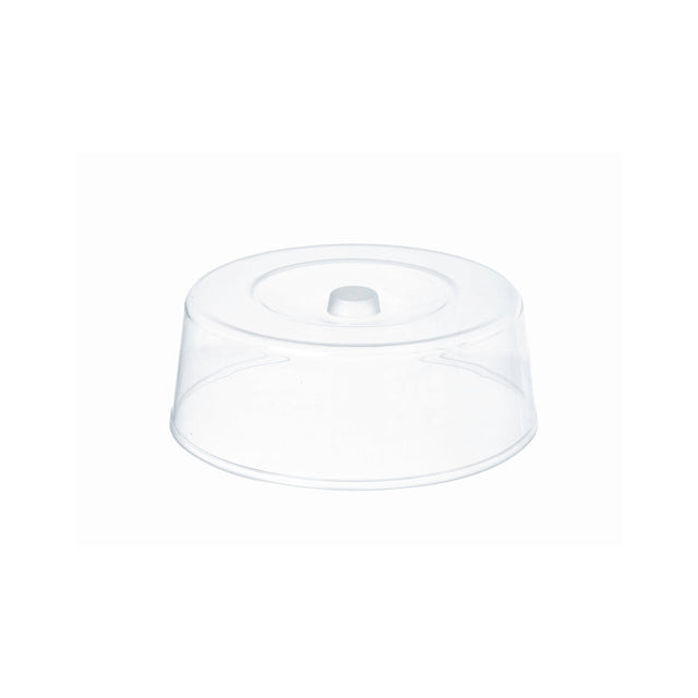 Capac pentru platou tort, Hendi, plastic transparent, diam. 30x(H)11 cm