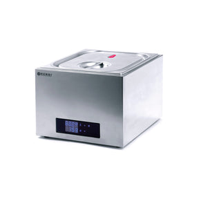 Aparat de gatit Sous-Vide GN 2/3 Hendi, 400 W, Termostat 35?-90?C, Capac sigilat ermetic, Argintiu