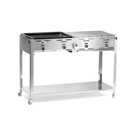 Gratar Master model Quattro 1270x525x(H)840mm 22Kw