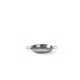 Tigaie Paella cu 2 manere ,46 cm diametru x 4 cm inaltime, din otel de inalta calitate, Hendi, pentru echipamente pe gaz