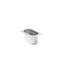 Tava Hendi Gastronorm GN 1/9 100 mm 1 lt , gama Budget Line, otel inoxidabil