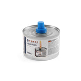 Combustibil lichid cu fitil pentru chafing dish - set 6 cutii de 200 gr - timp ardere 6 ore, Hendi