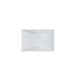 Farfurie dreptunghiulara, 310x210x(H)25 mm, portelan alb super-rezistent pana la 600 gr C, Hendi Torro