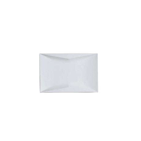 Farfurie dreptunghiulara, 310x210x(H)25 mm, portelan alb super-rezistent pana la 600 gr C, Hendi Torro