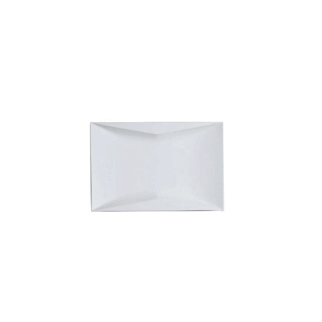Farfurie dreptunghiulara, 310x210x(H)25 mm, portelan alb super-rezistent pana la 600 gr C, Hendi Torro