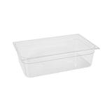 Tava Gastronorm GN 1/1 65 mm 9 lt - policarbonat transparent- Hendi