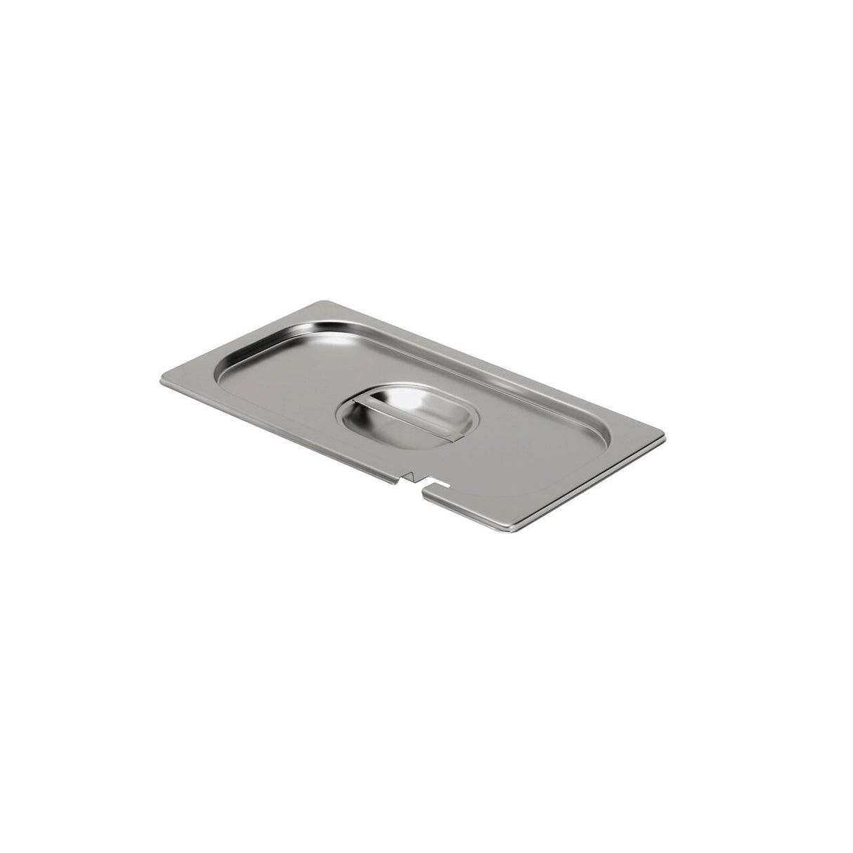 Capac Hendi Gastronorm cu fanta lingura servire GN 1/4 - gama Kitchen Line, otel inoxidabil