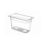 Tava Hendi Gastronorm GN 1/4 100 mm 2.8 lt,  TRITAN free BPA, rezistenta la temperatura -40 gr. Celsius/ 90 gr. Celsius