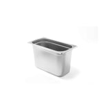 Tava Hendi Gastronorm GN 1/3 200 mm 7.8 lt , gama Budget Line, otel inoxidabil