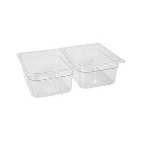 Tava Hendi Gastronorm GN 1/2 150 mm 9.5 lt - policarbonat transparent