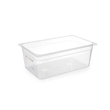 Tava Gastronorm GN1/1, 530x325x(H)200 mm, 28 litri, polipropilena, cu marcaj HACCP, Hendi