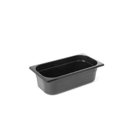 Tava Hendi Gastronorm GN 1/1 65 mm 9 lt - policarbonat negru